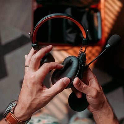 hollyland solidcom c1 pro master headset single ear