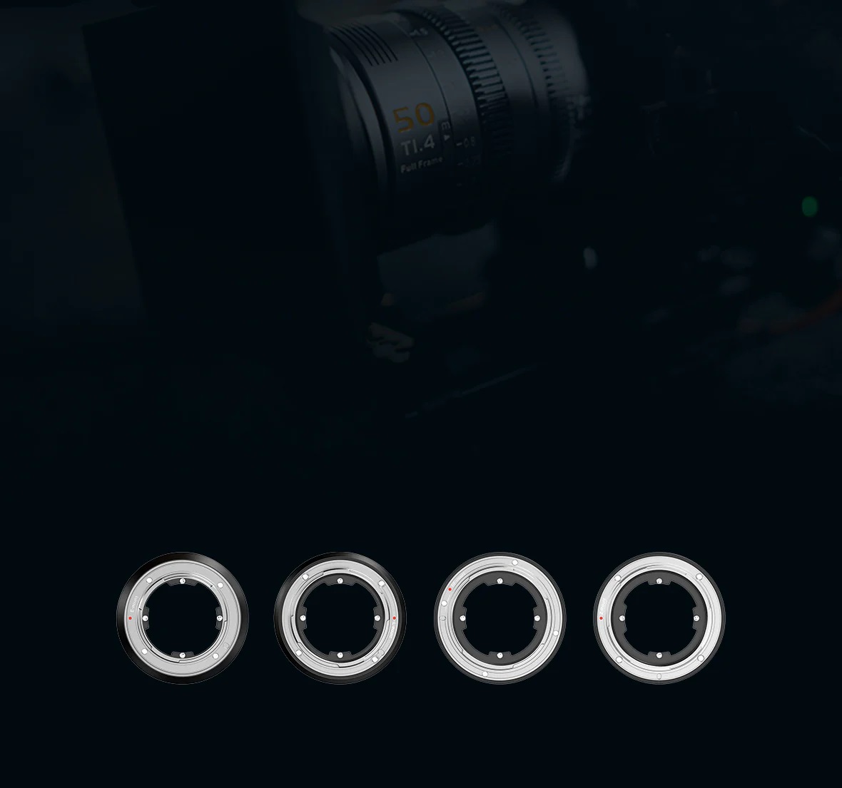 Sirui VP-1 Vision Prime T1.4 Full-Frame Cine 3-Lens Kit