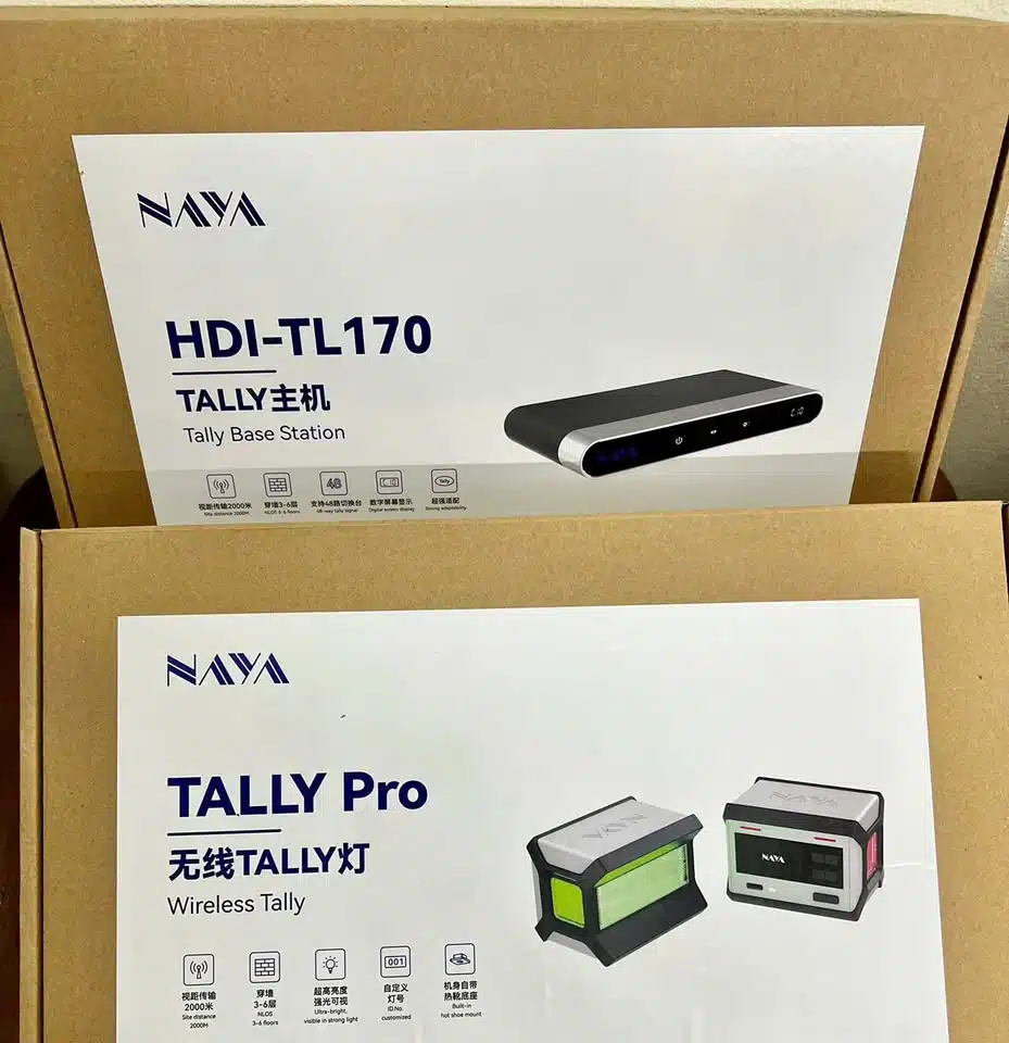 NAYA HDI-TL170 Wireless Tally Pro hệ thống đèn tally không dây cho studio đa camera
