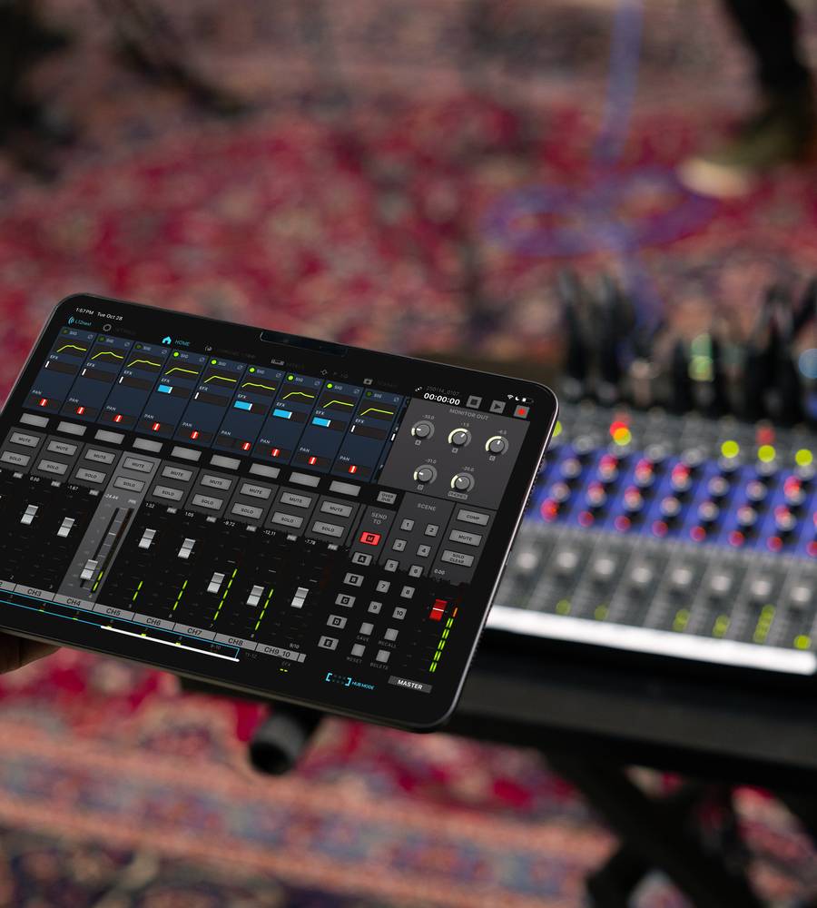 Zoom LiveTrak L-12next — Mixer 12 Kênh Thu Âm Đa Track
