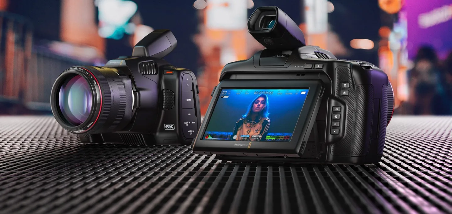 Máy quay phim blackmagic Pocket Cinema camera 4K 6K và 6K Pro