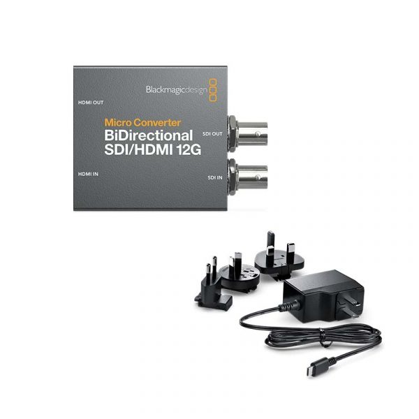 Blackmagic Micro Converter Bidirectional SDI/HDMI 12G có nguồn