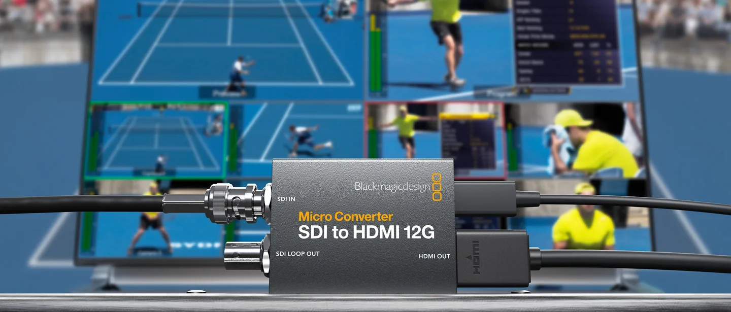 Blackmagic Micro converter SDI to HDMI 12G