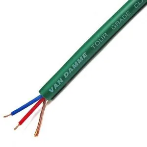 Dây micro van damme 268-023-050 màu xanh lá