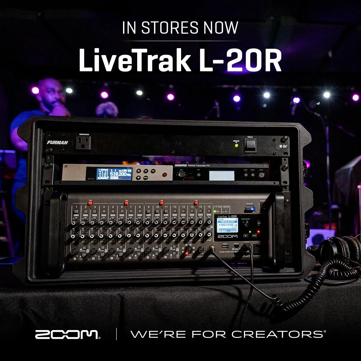 Mixer Zoom L20R