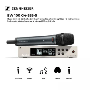 Micro Sennheiser EW 100 G4-835-s