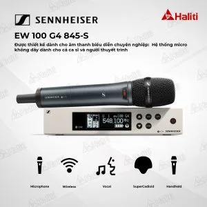 micro sennheiser ew 100 g4-845-s