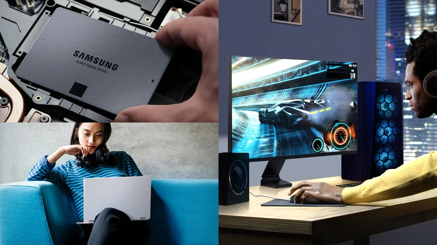 Ổ cứng ssd Samsung 870 Evo nâng cấp dễ dàng