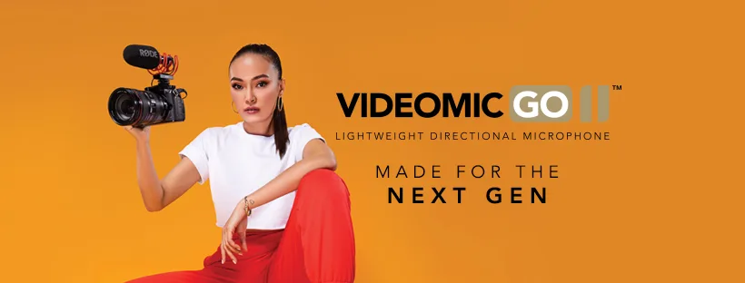 rode videomic go II ra mắt 01-2022