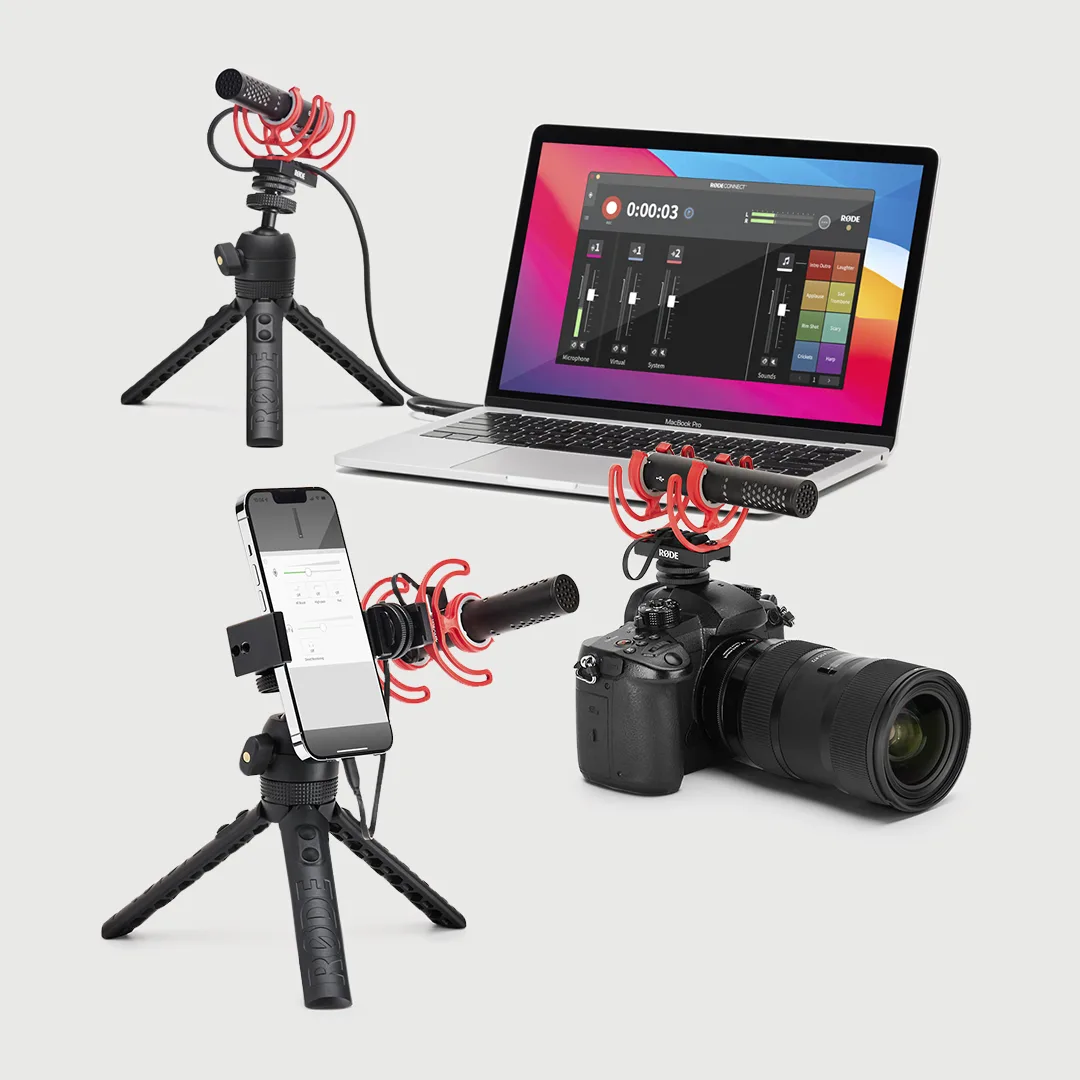 Micro Rode VideoMic Go II kết nối dễ dàng với tất cả thiết bị