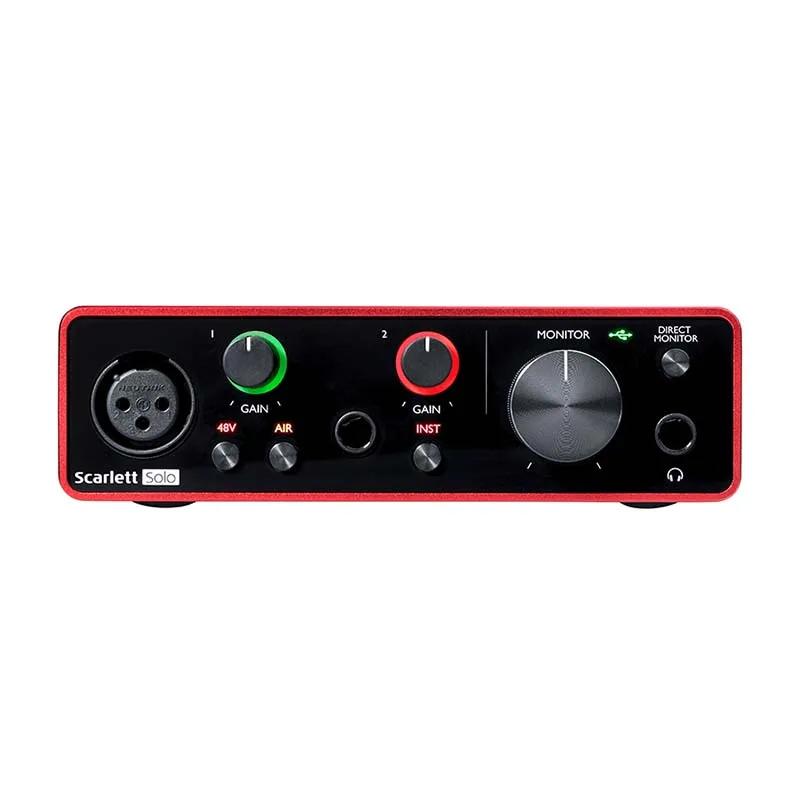 Soundcard thu âm Focusrite Scarlett Solo