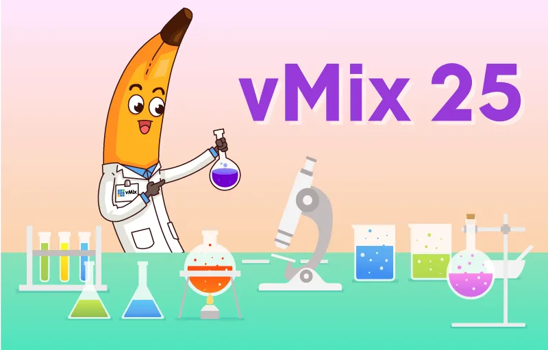 Vmix 25 - Phần mềm Livestream