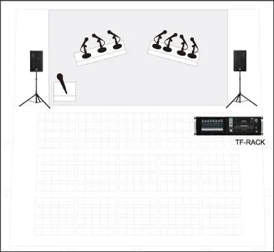 mixer yamaha tf rack