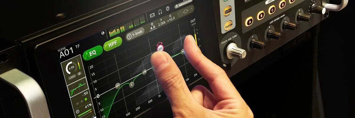 mixer yamaha tf rack