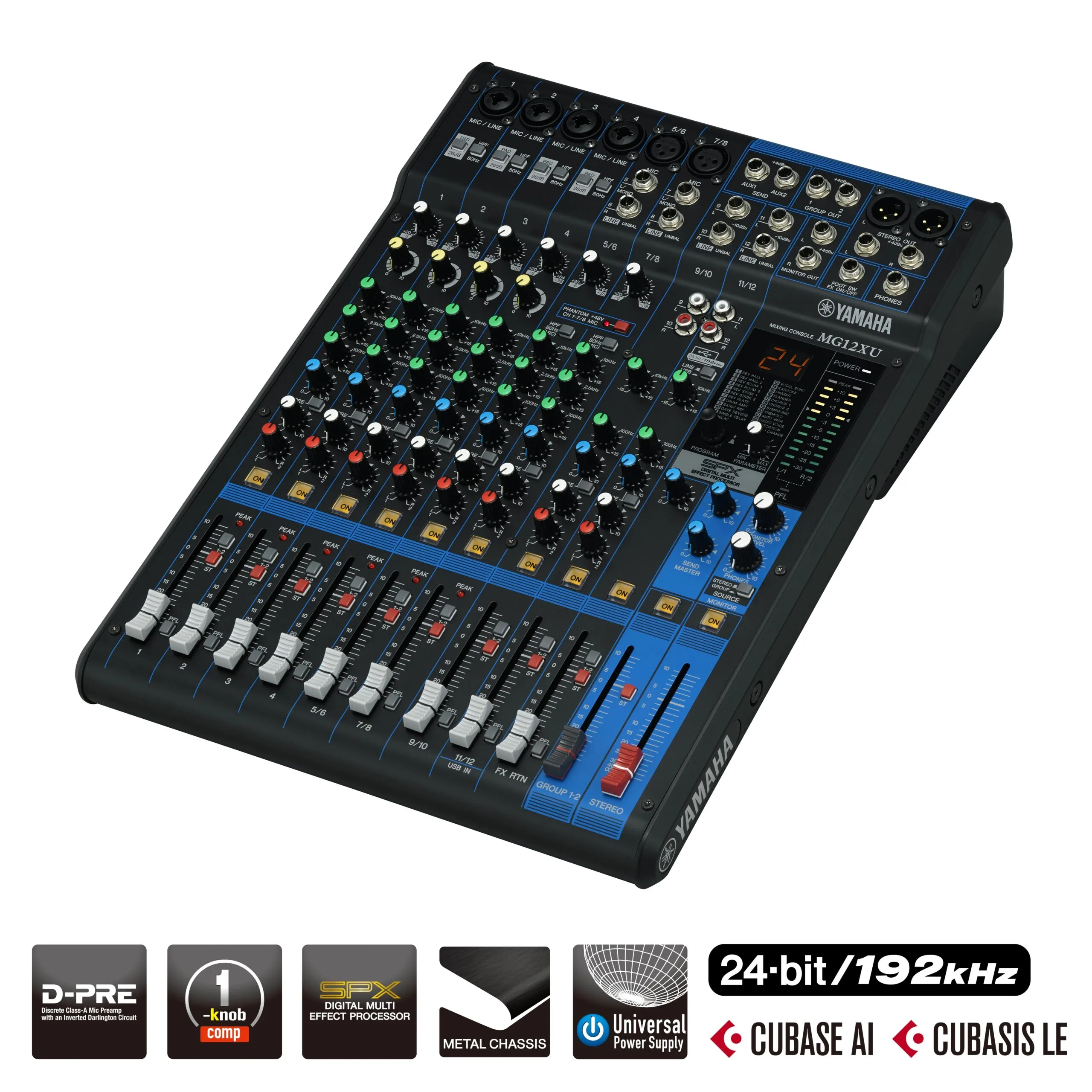 Mixer yamaha MG12XU