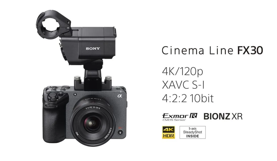Sony FX30 Super 35 Digital Cinema Camera