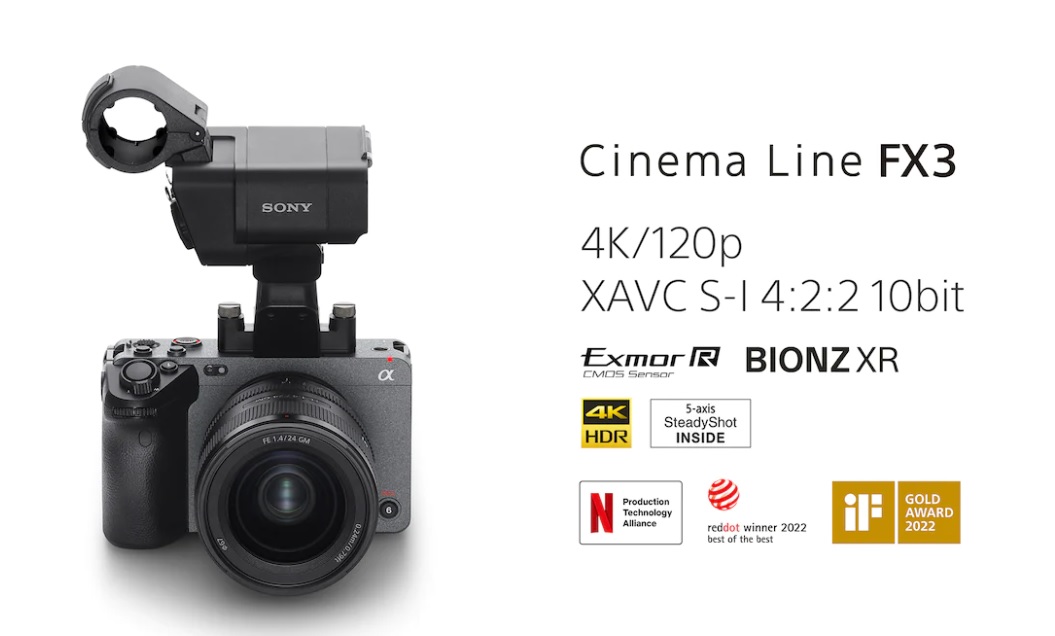 Sony FX3 Digital Cinema Camera