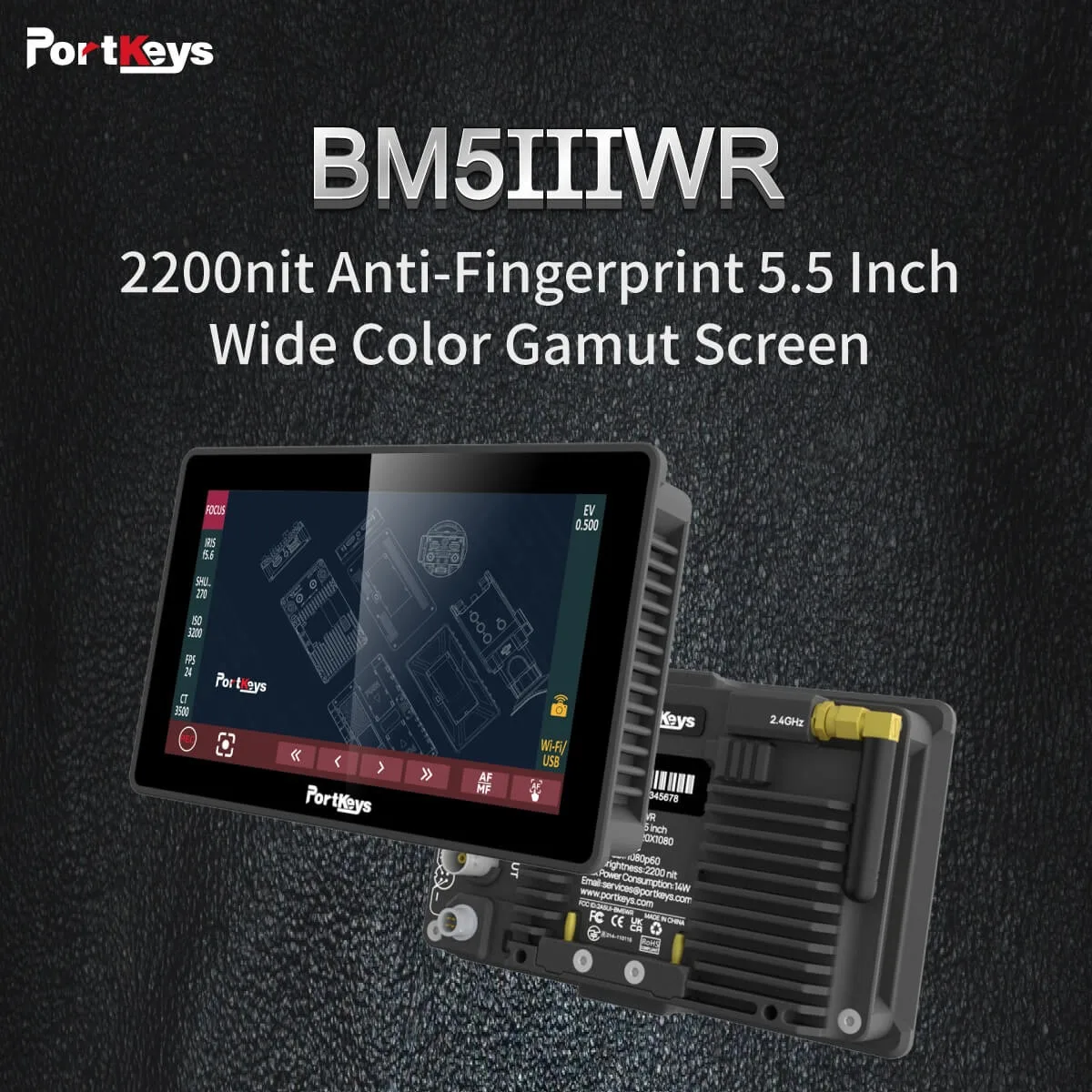 Màn hình Monitor Portkeys BM5 III WR