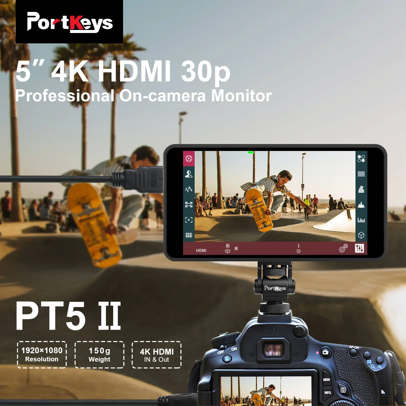 Màn hình Monitor Portkeys PT5 II