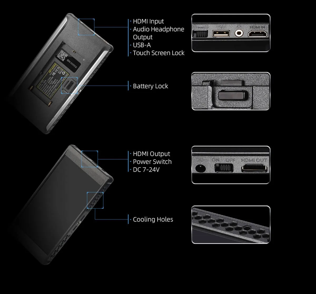 Màn hình Monitor Portkeys PT6