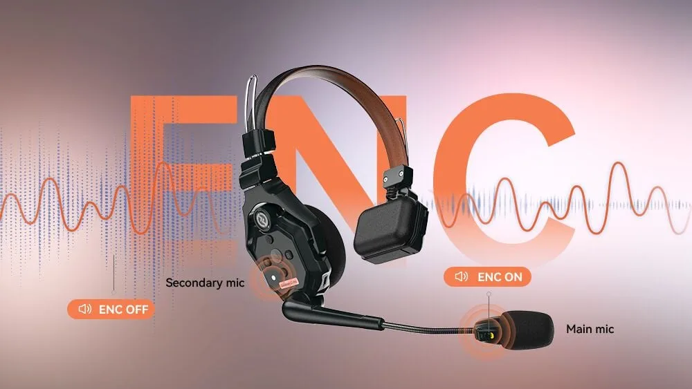 hollyland solidcom c1 pro master headset single ear