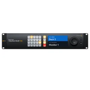blackmagic videohub 40x40 12G