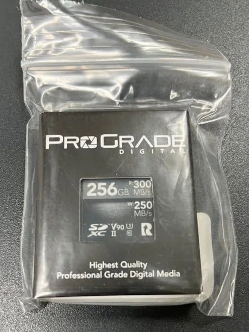 ProGrade Digital SDXC UHS-II V90 256Gb