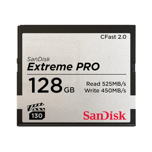 thẻ nhớ sandisk extreme Pro cfast 2.0 128Gb