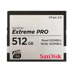 thẻ nhớ sandisk extreme Pro cfast 2.0 512Gb