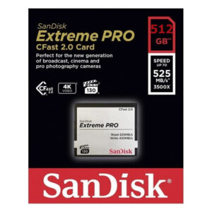 thẻ nhớ sandisk extreme Pro cfast 2.0 512Gb