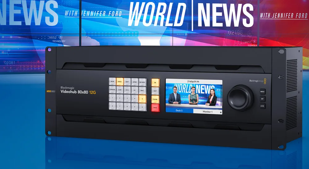 Blackmagic Videohub 80x80 12G