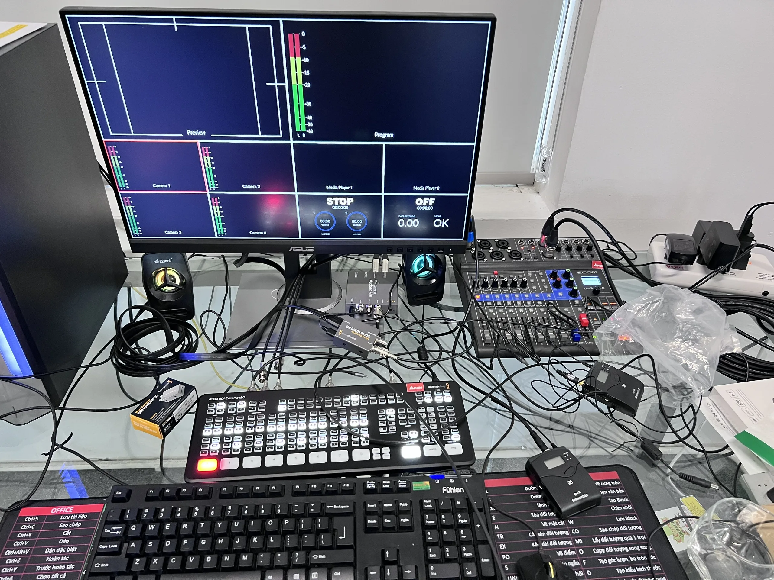 Thi công trường quay Bary Studio