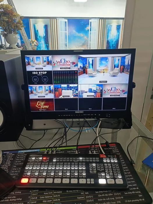 Thi công trường quay Bary Studio