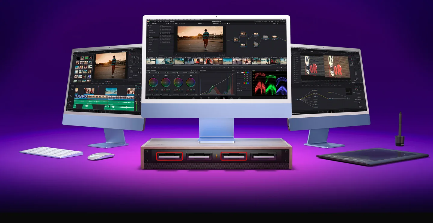 bLACKMAGIC cLOUD DOCK 4