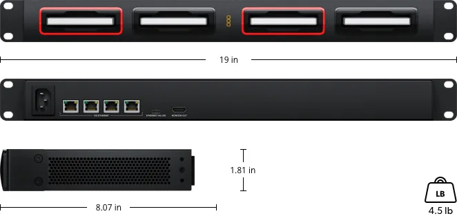bLACKMAGIC cLOUD DOCK 4