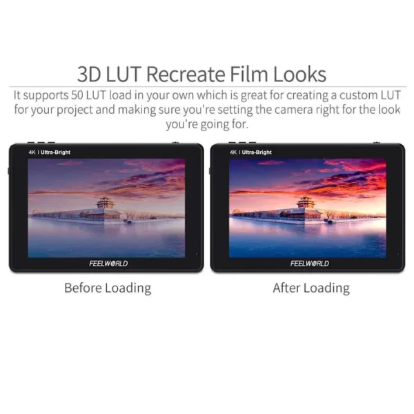 Feelworld LUT7 - Màn hình 7'' 3D 4K HDMI