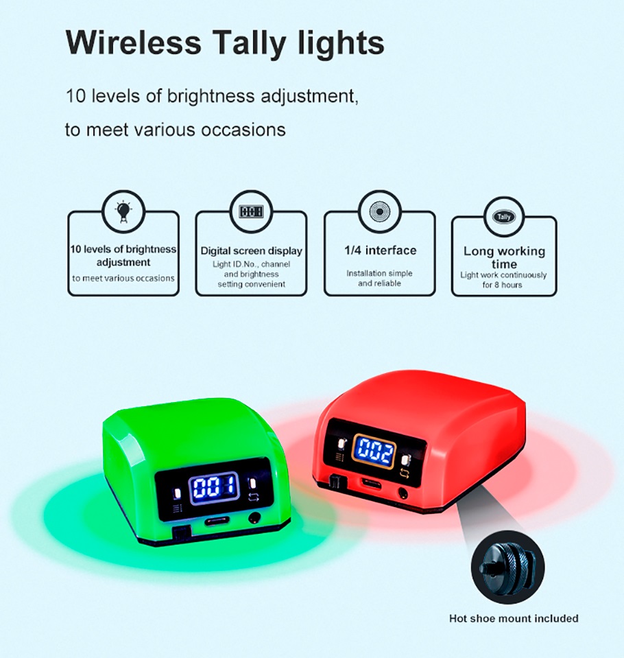 Đèn Wireless Tally Naya HDI TL-170