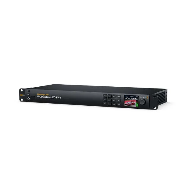 Blackmagic 2110 IP Converter 4x12G PWR