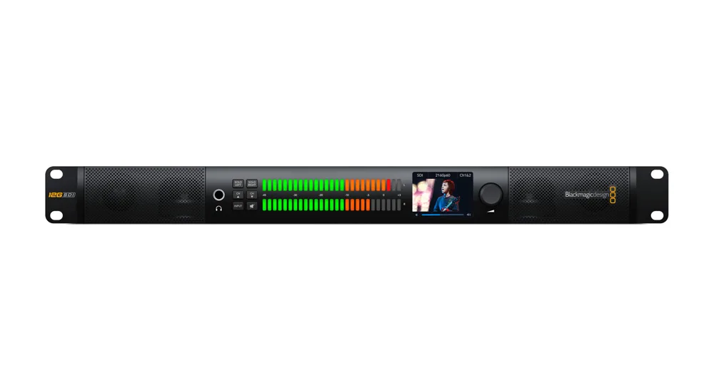 Blackmagic Design công bố Màn hình âm thanh Blackmagic mới 12G G3