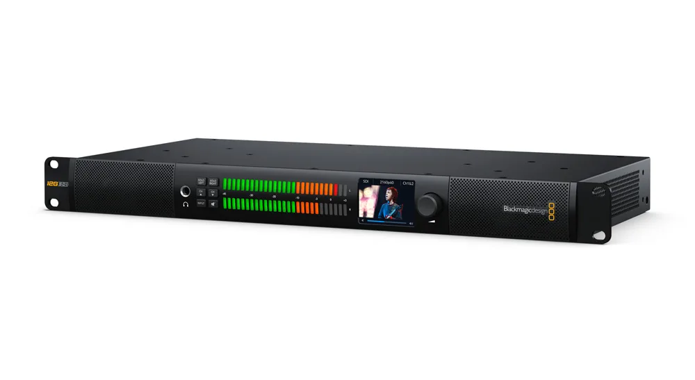 Blackmagic Design công bố Màn hình âm thanh Blackmagic mới 12G G3