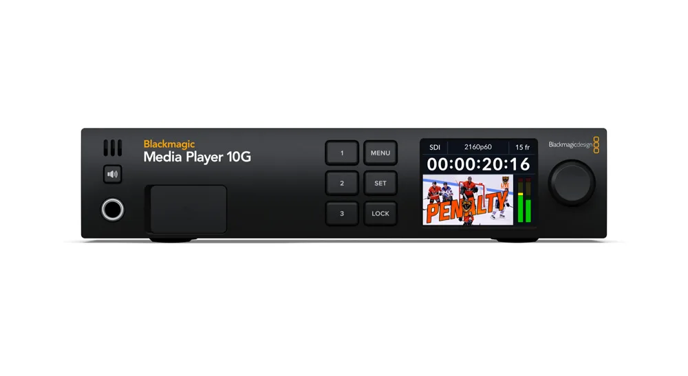 Blackmagic Design giới thiệu Trình phát đa phương tiện Blackmagic mới