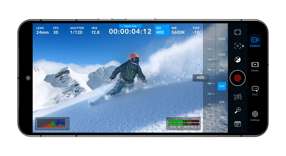 Máy ảnh Blackmagic dành cho Android
