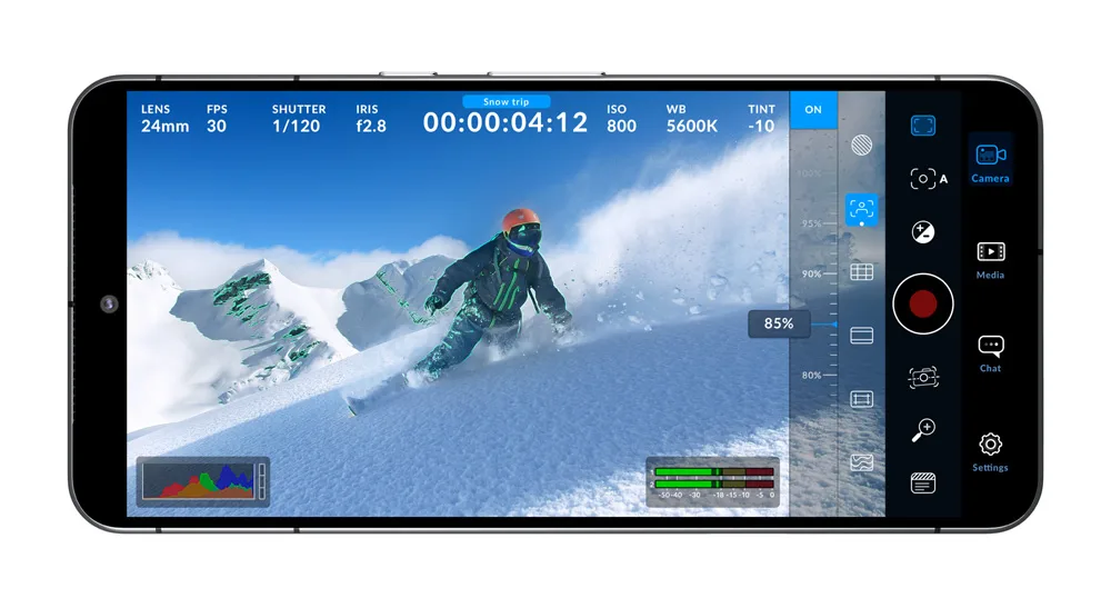 Máy ảnh Blackmagic dành cho Android