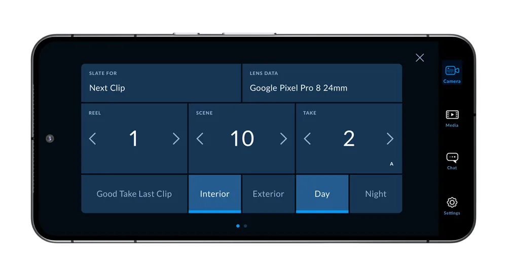 Máy ảnh Blackmagic dành cho Android