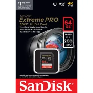 thẻ nhớ sdxc sandisk extreme pro 64gb 200mb/s
