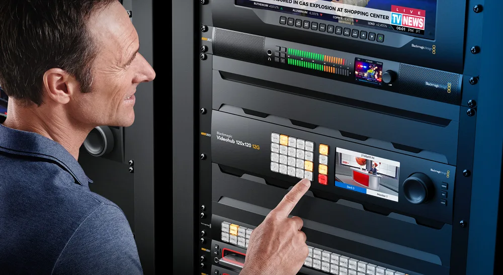 Blackmagic Videohub 120x120 12G