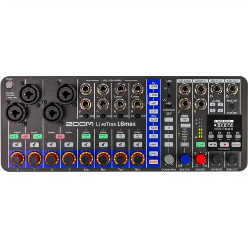 zoom-l6max-haliti-02 Zoom LiveTrak L6max | Mixer 12 Kênh 32-Bit Float