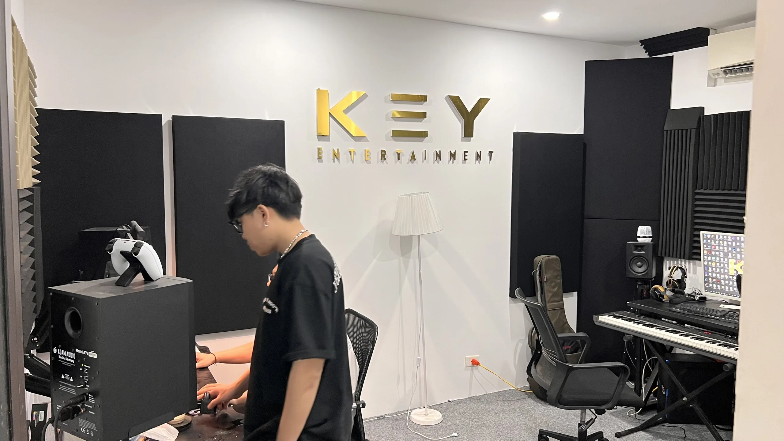 Thi công Music Studio - Key Entertaiment
