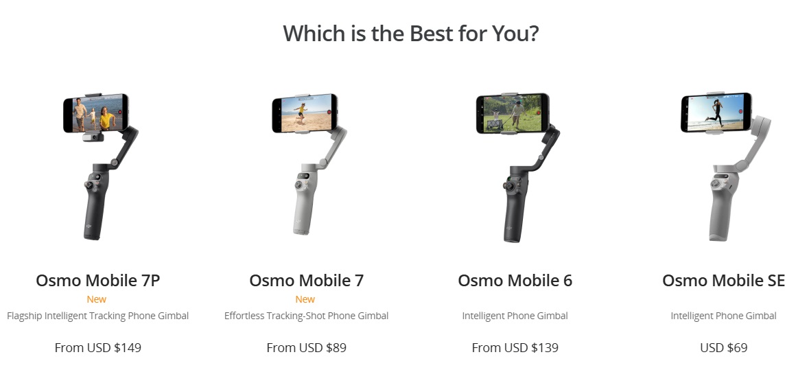 dji osmo mobile 7p