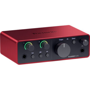 focusrite scarlett solo (4th Generation)